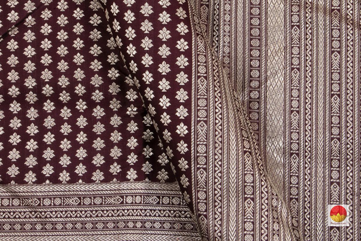 Kanchipuram Silk Saree - Handwoven Pure Silk - Pure Zari - PV NYC 23 - Silk Sari - Panjavarnam