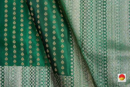 Kanchipuram Silk Saree - Handwoven Pure Silk - Pure Zari - PV NYC 253 - Silk Sari - Panjavarnam