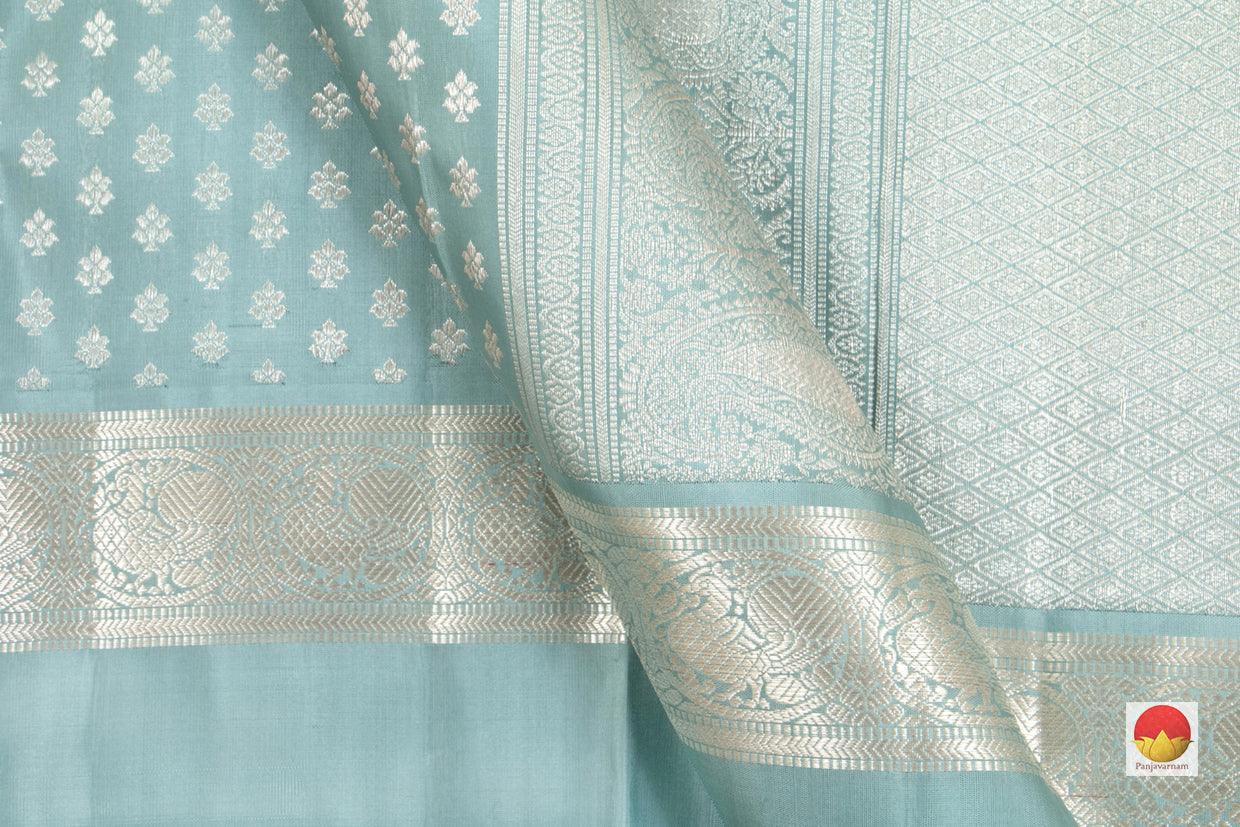 Kanchipuram Silk Saree - Handwoven Pure Silk - Pure Zari - PV NYC 26 - Silk Sari - Panjavarnam