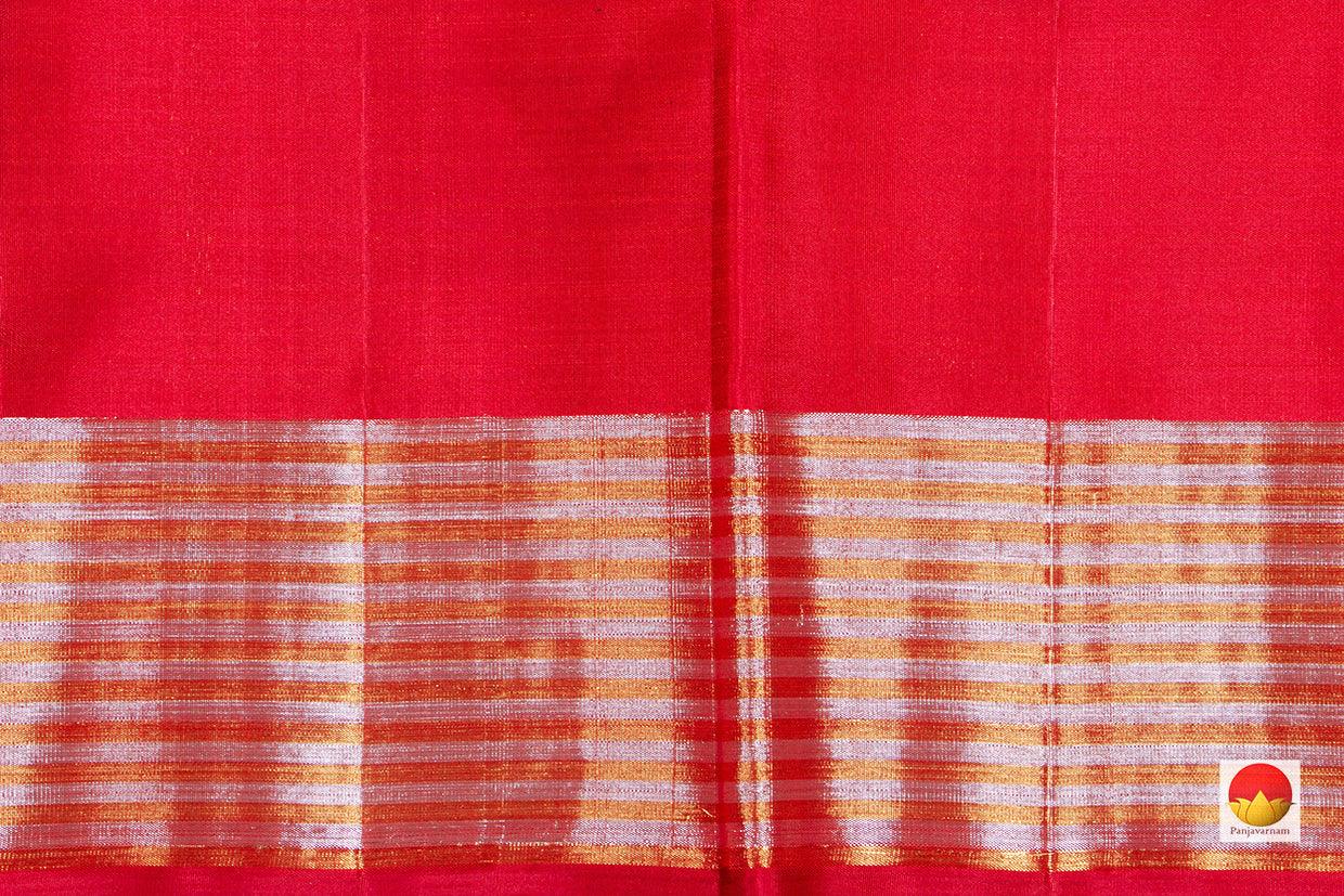 Kanchipuram Silk Saree - Handwoven Pure Silk - Pure Zari - PV NYC 267 - Silk Sari - Panjavarnam
