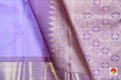 Kanchipuram Silk Saree - Handwoven Pure Silk - Pure Zari - PV NYC 275 - Silk Sari - Panjavarnam