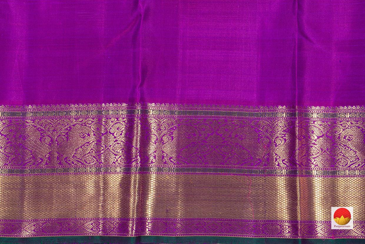 Kanchipuram Silk Saree - Handwoven Pure Silk - Pure Zari - PV NYC 286 - Silk Sari - Panjavarnam