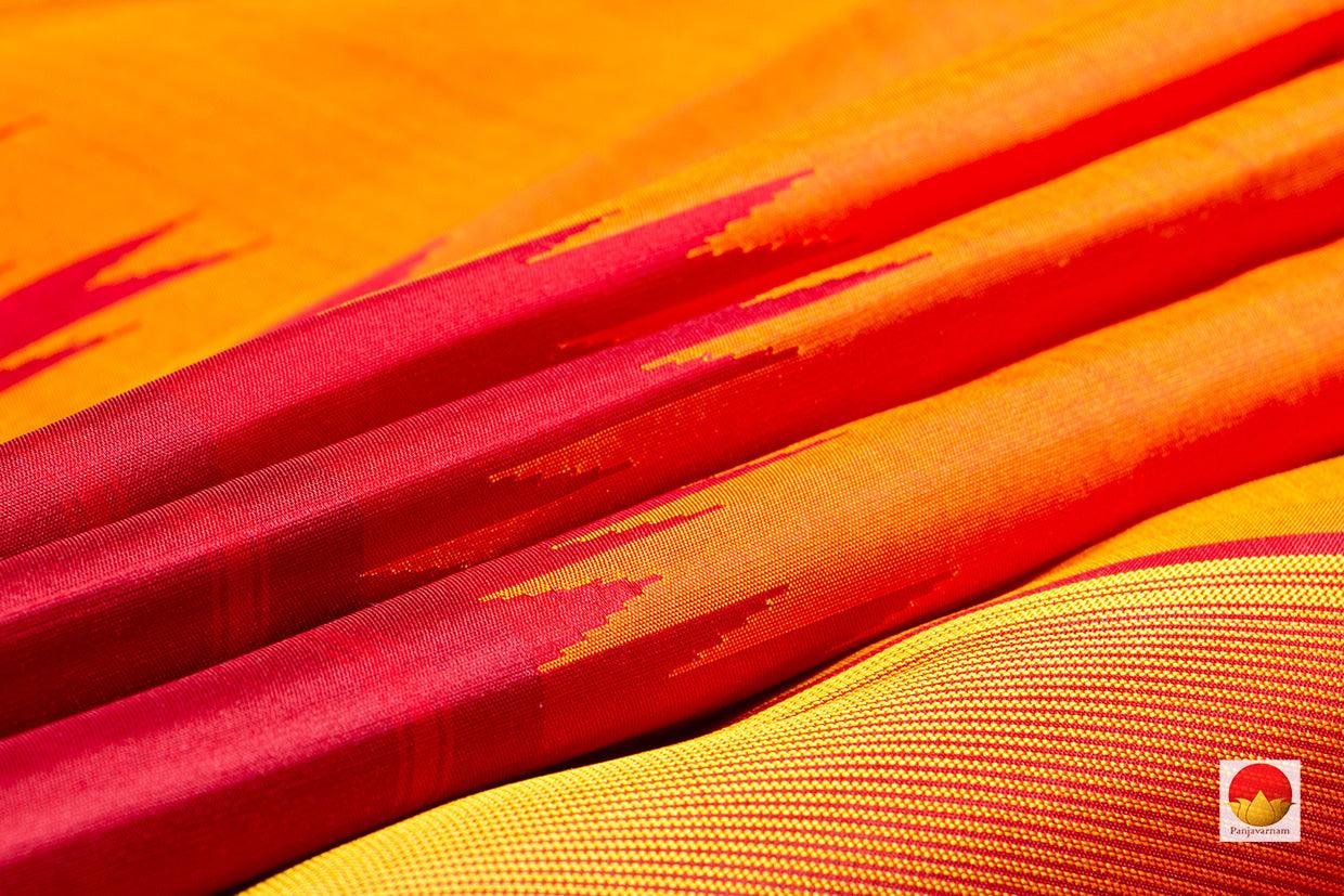 Kanchipuram Silk Saree - Handwoven Pure Silk - Pure Zari - PV NYC 294 - Silk Sari - Panjavarnam