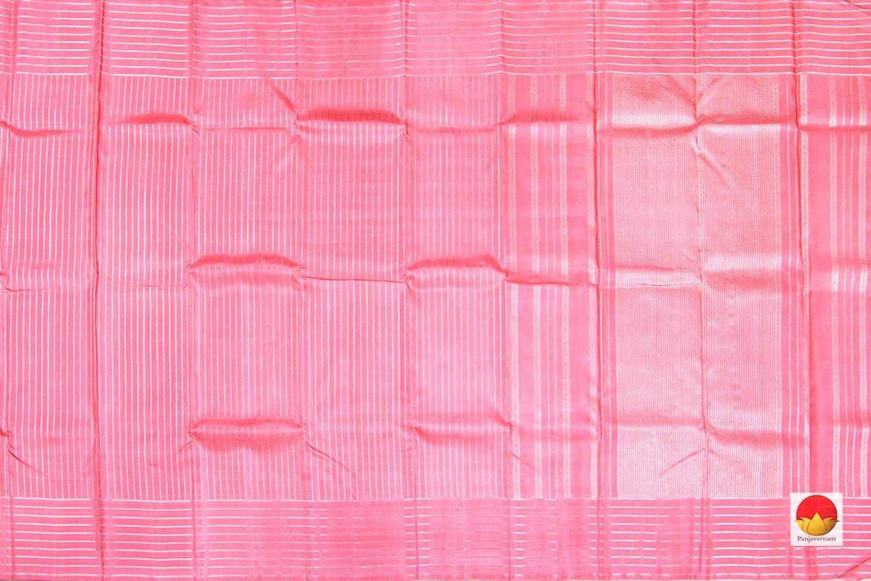 Kanchipuram Silk Saree - Handwoven Pure Silk - Pure Zari - PV NYC 305 - Silk Sari - Panjavarnam