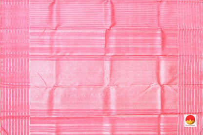 Kanchipuram Silk Saree - Handwoven Pure Silk - Pure Zari - PV NYC 305 - Silk Sari - Panjavarnam