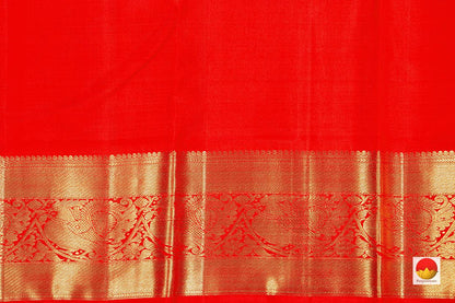 Kanchipuram Silk Saree - Handwoven Pure Silk - Pure Zari - PV NYC 317 - Silk Sari - Panjavarnam