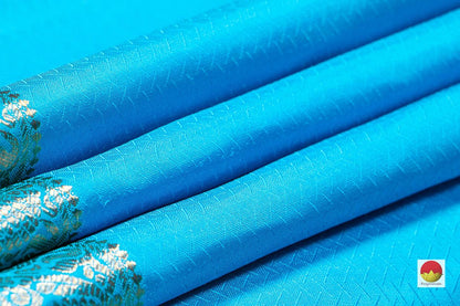 Kanchipuram Silk Saree - Handwoven Pure Silk - Pure Zari - PV NYC 325 - Silk Sari - Panjavarnam