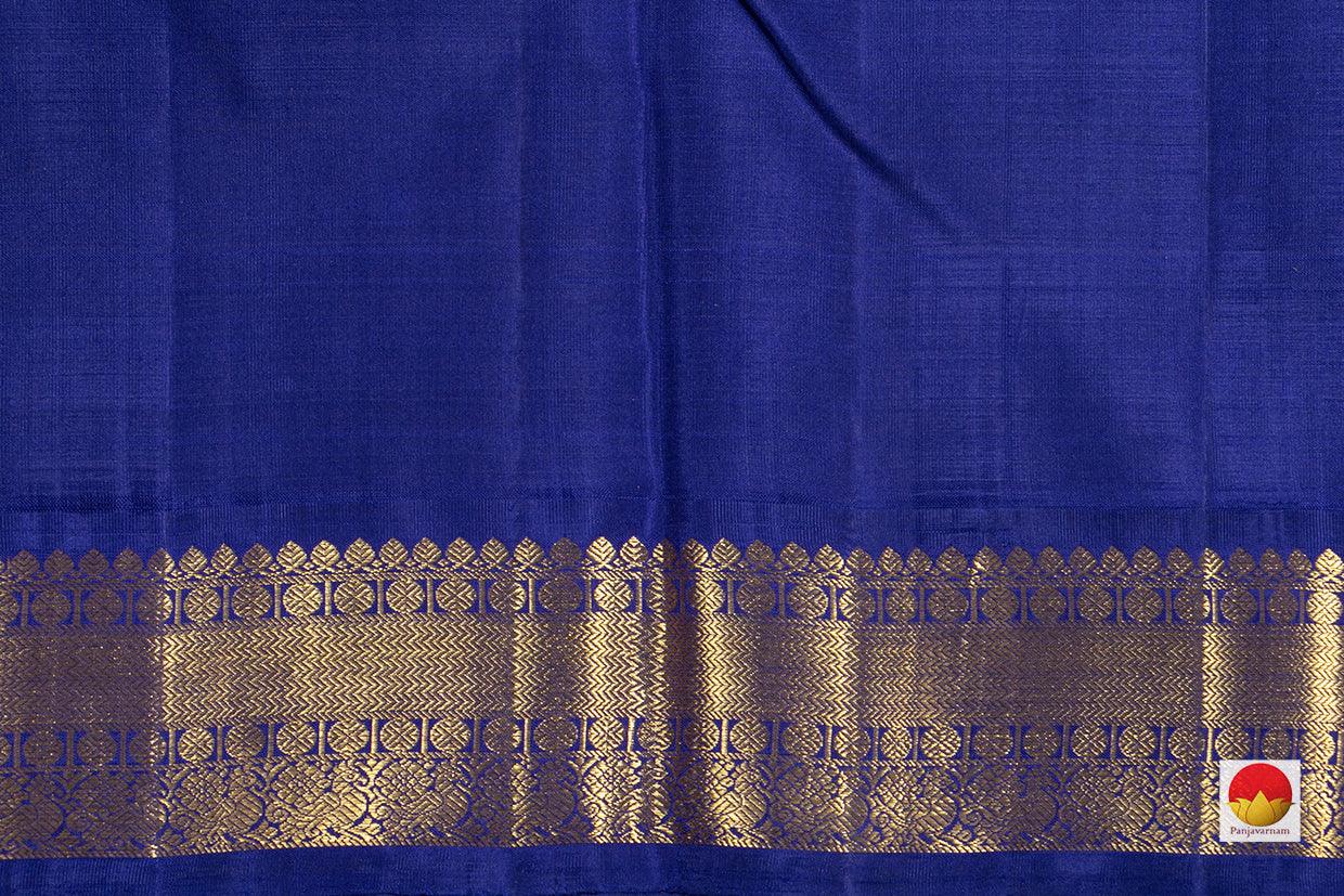 Kanchipuram Silk Saree - Handwoven Pure Silk - Pure Zari - PV NYC 339 - Silk Sari - Panjavarnam