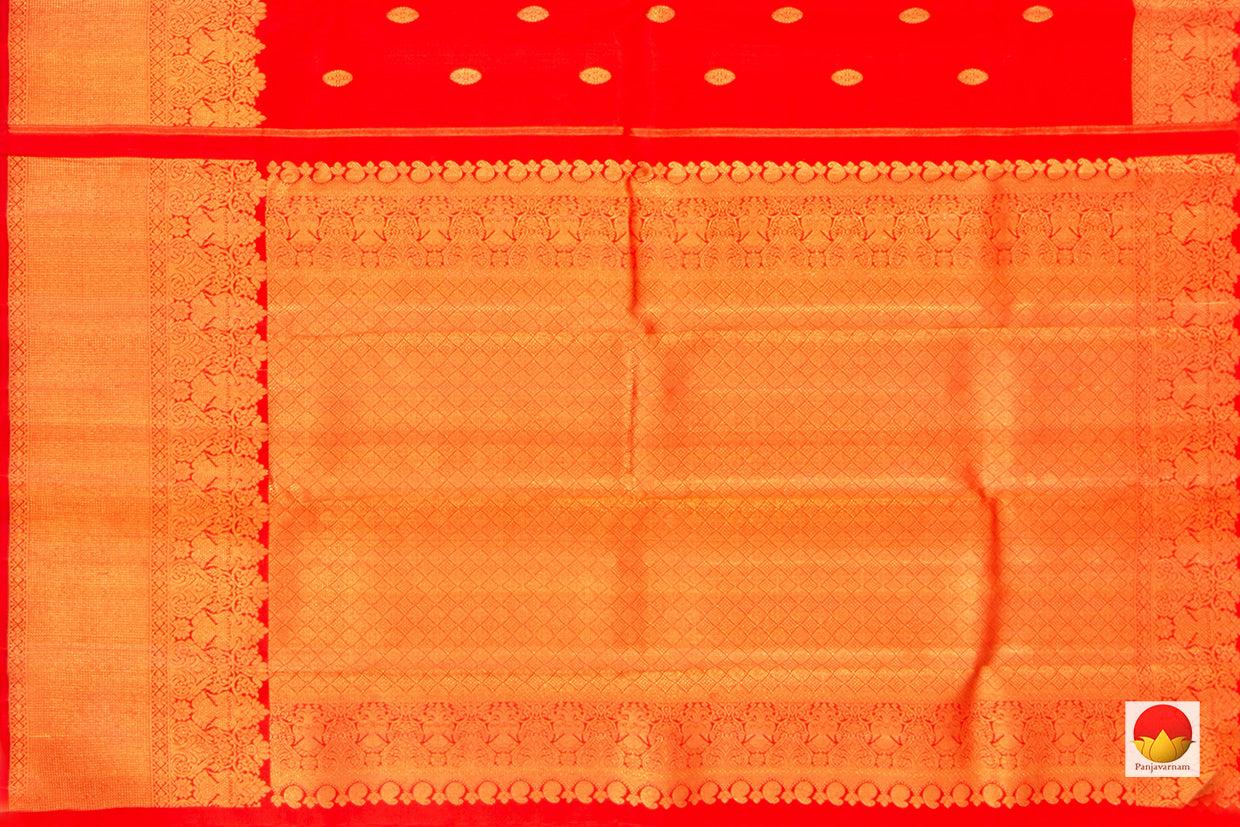 Kanchipuram Silk Saree - Handwoven Pure Silk - Pure Zari - PV NYC 421 - Silk Sari - Panjavarnam