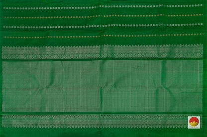 Kanchipuram Silk Saree - Handwoven Pure Silk - Pure Zari - PV NYC 43 - Silk Sari - Panjavarnam