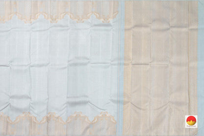 Kanchipuram Silk Saree - Handwoven Pure Silk - Pure Zari - PV NYC 447 - Saris & Lehengas - Panjavarnam