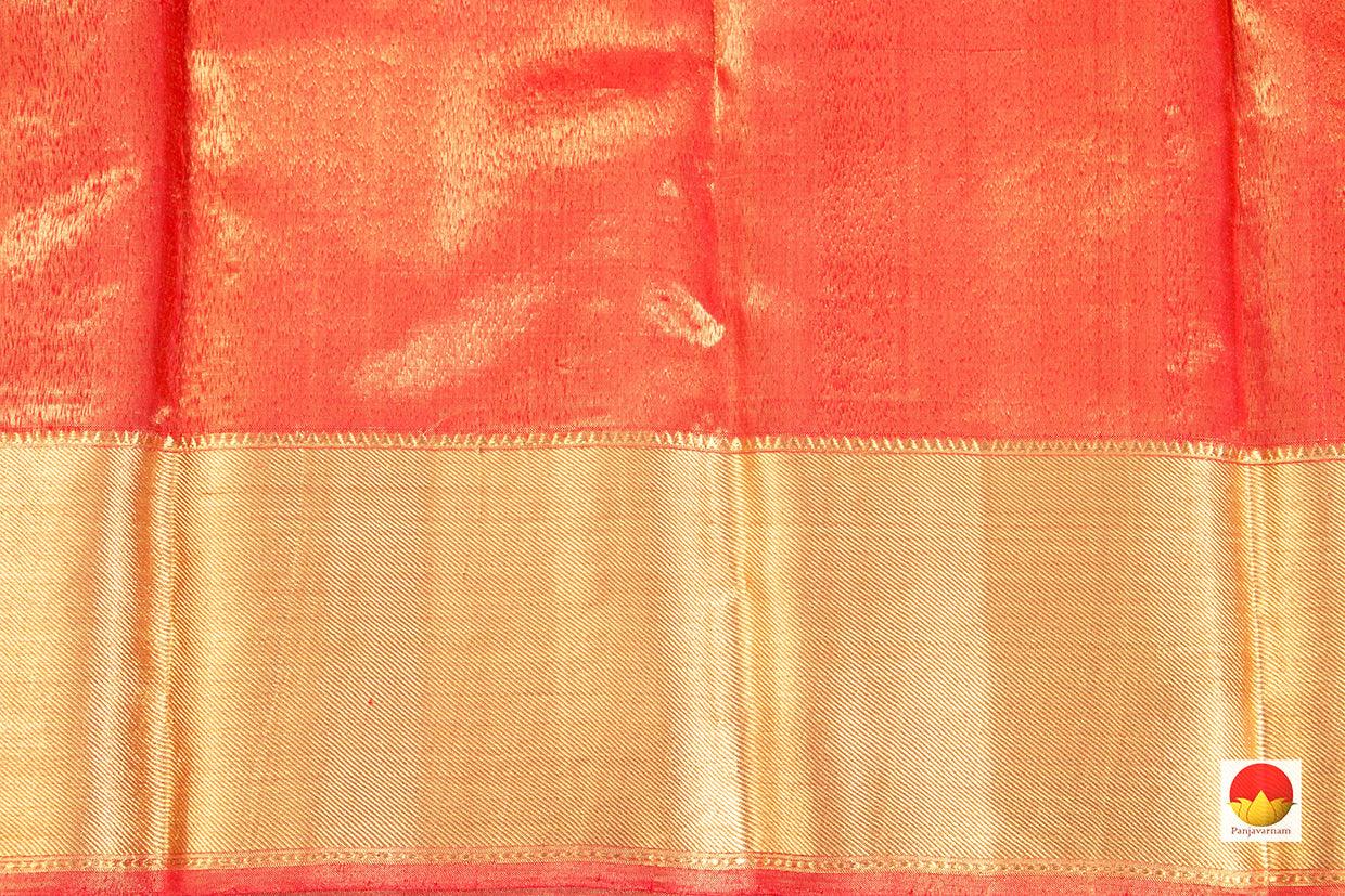 Kanchipuram Silk Saree - Handwoven Pure Silk - Pure Zari - PV NYC 471 - Saris & Lehengas - Panjavarnam