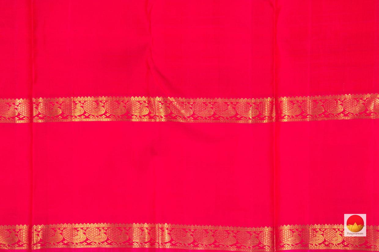 Kanchipuram Silk Saree - Handwoven Pure Silk - Pure Zari - PV NYC 49 - Silk Sari - Panjavarnam PV NYC 49