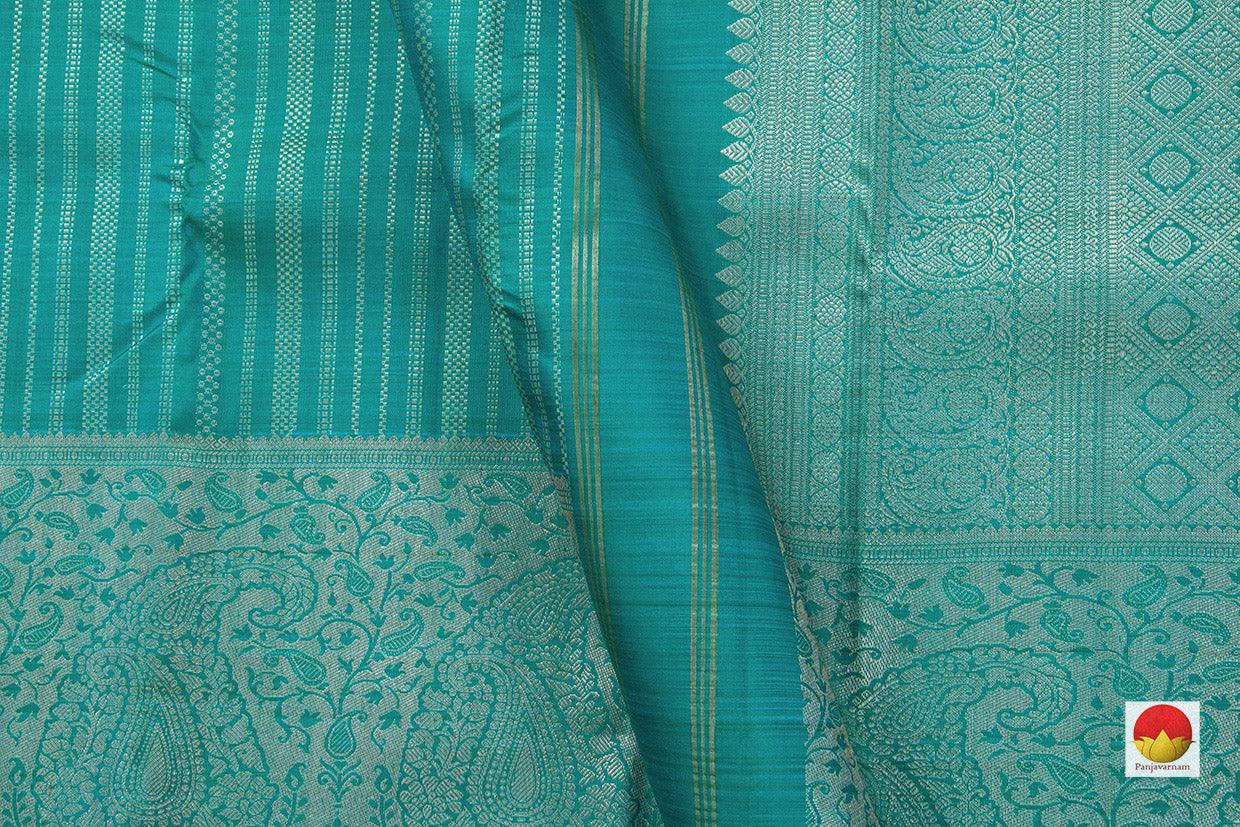 Kanchipuram Silk Saree - Handwoven Pure Silk - Pure Zari - PV NYC 519 - Silk Sari - Panjavarnam