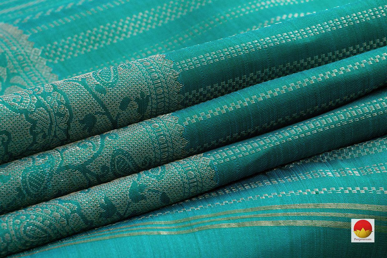 Kanchipuram Silk Saree - Handwoven Pure Silk - Pure Zari - PV NYC 519 - Silk Sari - Panjavarnam
