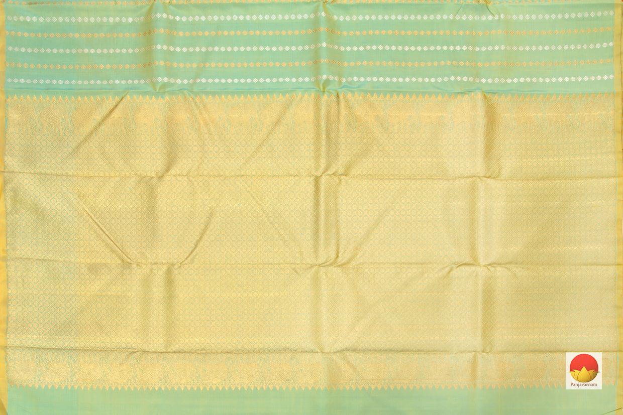 Kanchipuram Silk Saree - Handwoven Pure Silk - Pure Zari - PV NYC 52 - Silk Sari - Panjavarnam