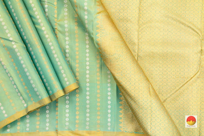 Kanchipuram Silk Saree - Handwoven Pure Silk - Pure Zari - PV NYC 52 - Silk Sari - Panjavarnam PV NYC 52