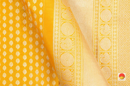 Kanchipuram Silk Saree - Handwoven Pure Silk - Pure Zari - PV NYC 54 - Silk Sari - Panjavarnam