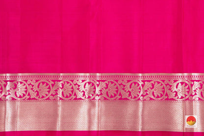 Kanchipuram Silk Saree - Handwoven Pure Silk - Pure Zari - PV NYC 54 - Silk Sari - Panjavarnam