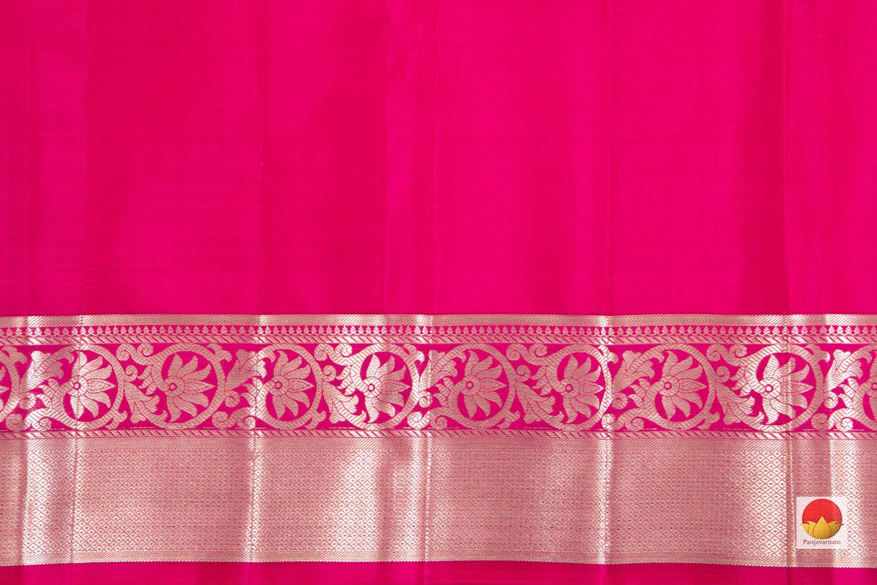 Kanchipuram Silk Saree - Handwoven Pure Silk - Pure Zari - PV NYC 54 - Silk Sari - Panjavarnam PV NYC 54