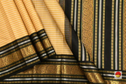 Kanchipuram Silk Saree - Handwoven Pure Silk - Pure Zari - PV NYC 55 - Silk Sari - Panjavarnam