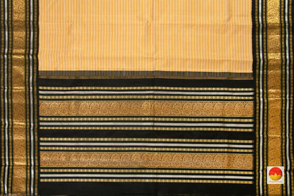 Kanchipuram Silk Saree - Handwoven Pure Silk - Pure Zari - PV NYC 55 - Silk Sari - Panjavarnam