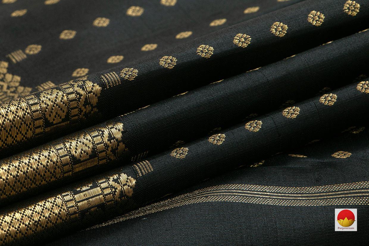 Kanchipuram Silk Saree - Handwoven Pure Silk - Pure Zari - PV NYC 563 - Silk Sari - Panjavarnam