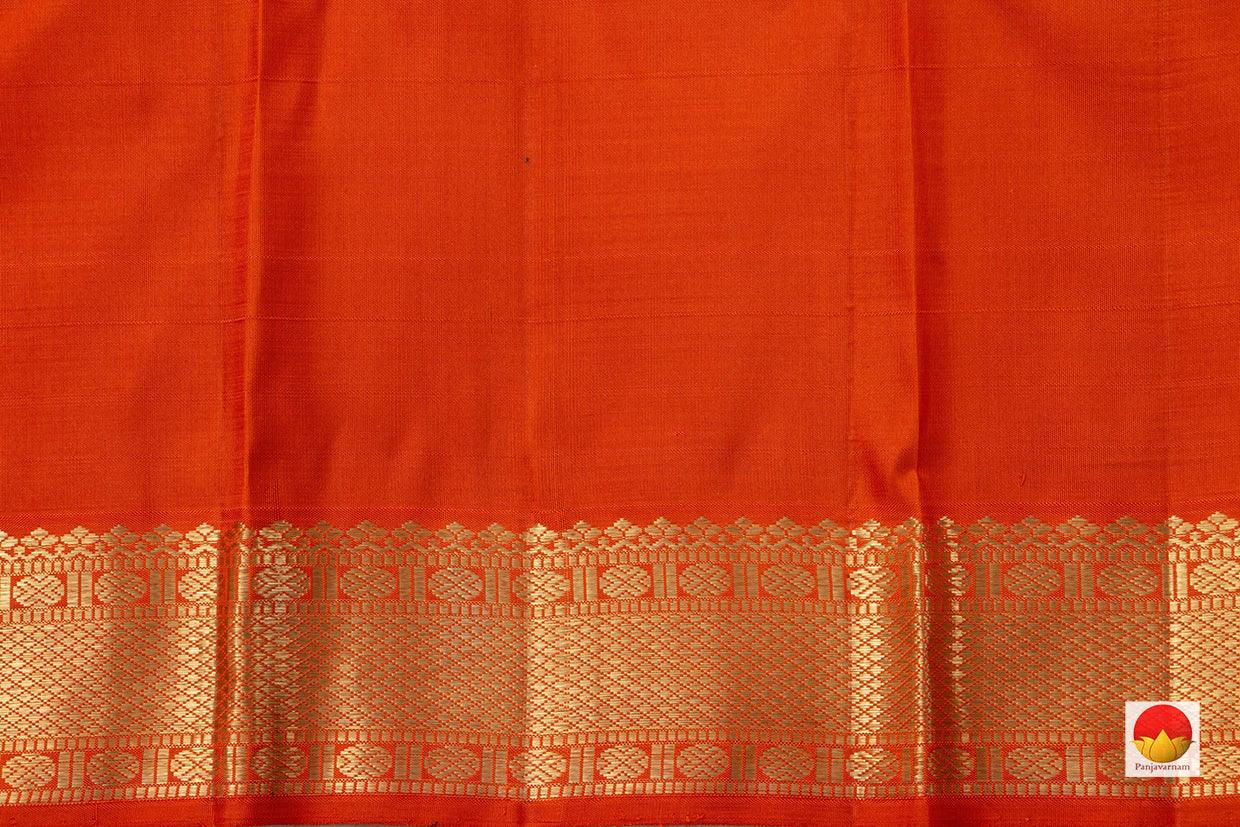 Kanchipuram Silk Saree - Handwoven Pure Silk - Pure Zari - PV NYC 563 - Silk Sari - Panjavarnam
