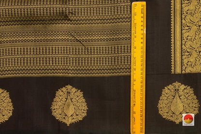 Kanchipuram Silk Saree - Handwoven Pure Silk - Pure Zari - PV NYC 79 - Saris & Lehengas - Panjavarnam