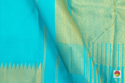 Kanchipuram Silk Saree - Handwoven Pure Silk - Pure Zari - PV NYC 88 - Silk Sari - Panjavarnam