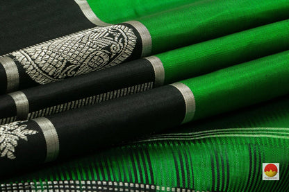 Kanchipuram Silk Saree - Handwoven Pure Silk - Pure Zari - PV NYC 92 - Silk Sari - Panjavarnam