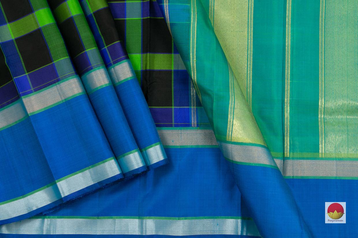 Kanchipuram SIlk Saree - Handwoven Pure Silk - Pure Zari - PV NZ 122 - Silk Sari - Panjavarnam