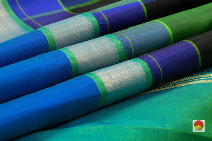 Kanchipuram SIlk Saree - Handwoven Pure Silk - Pure Zari - PV NZ 122 - Silk Sari - Panjavarnam