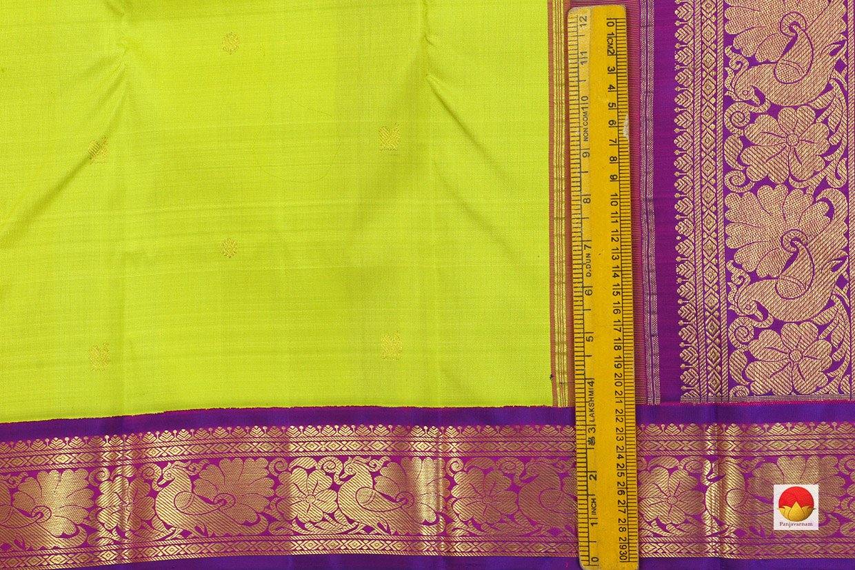 Kanchipuram Silk Saree - Handwoven Pure Silk - Pure Zari - PV RA 201 - Archives - Silk Sari - Panjavarnam