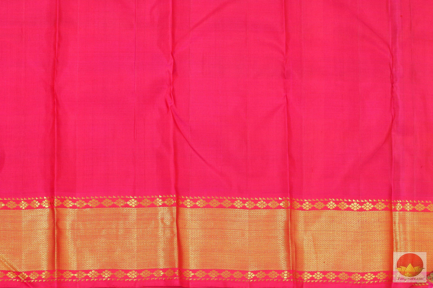 Kanchipuram Silk Saree - Handwoven Pure Silk - Pure Zari - PV RA 9 - Archives - Silk Sari - Panjavarnam