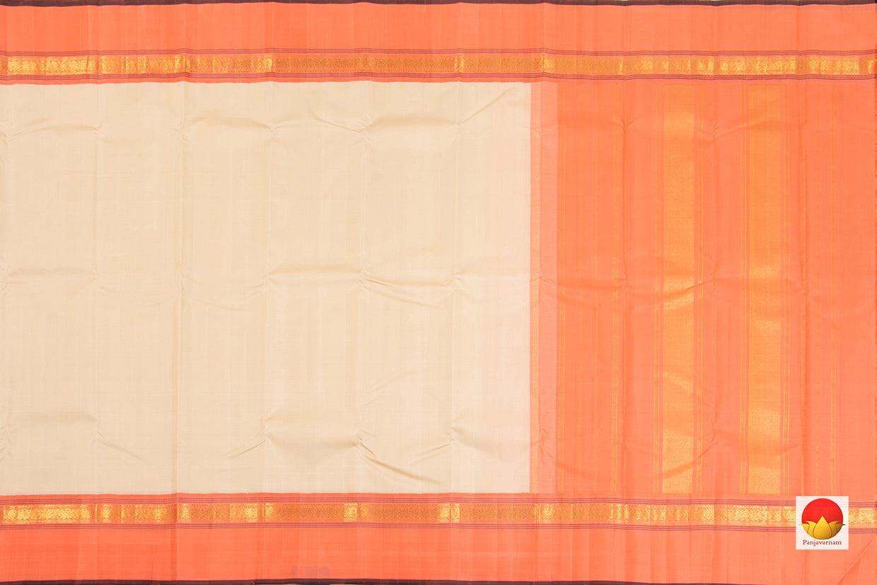 Kanchipuram Silk Saree - Handwoven Pure Silk - Pure Zari - PV SAR 02 - Silk Sari - Panjavarnam