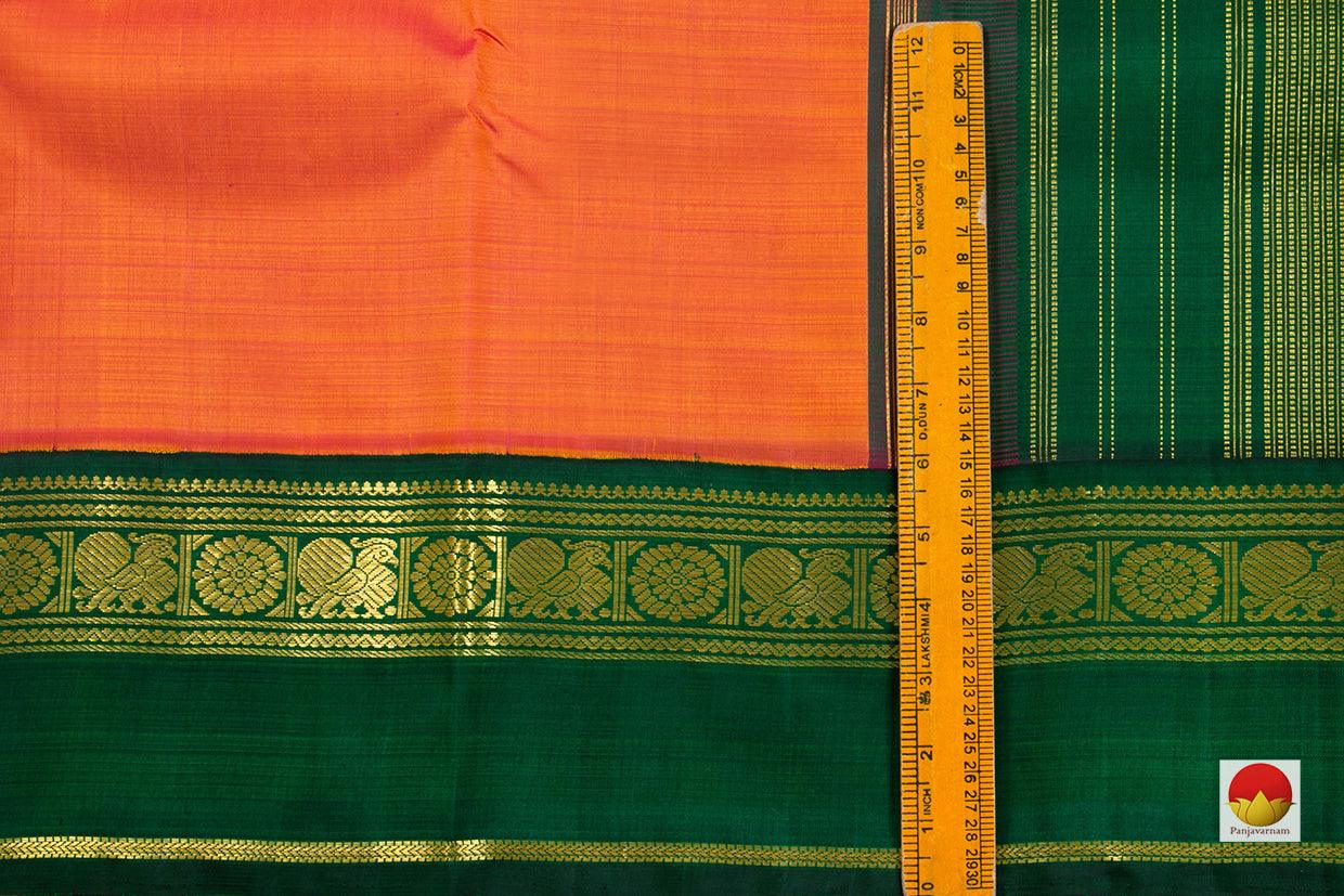 Kanchipuram Silk Saree - Handwoven Pure Silk - Pure Zari - PV SAR 2020 - Silk Sari - Panjavarnam