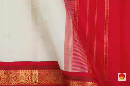 Kanchipuram Silk Saree - Handwoven Pure Silk - Pure Zari - PV SAR 26 - Silk Sari - Panjavarnam