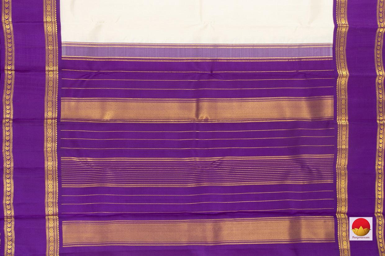 Kanchipuram Silk Saree - Handwoven Pure Silk - Pure Zari - PV SAR 43 - Silk Sari - Panjavarnam