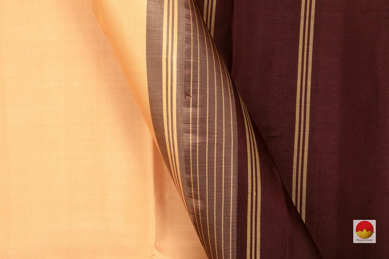 Kanchipuram Silk Saree - Handwoven Pure Silk - Pure Zari - PV SH NZ 233 - Silk Sari - Panjavarnam