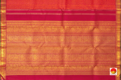 Kanchipuram Silk Saree - Handwoven Pure Silk - Pure Zari - PV SKS 02 - Apparel & Accessories - Panjavarnam