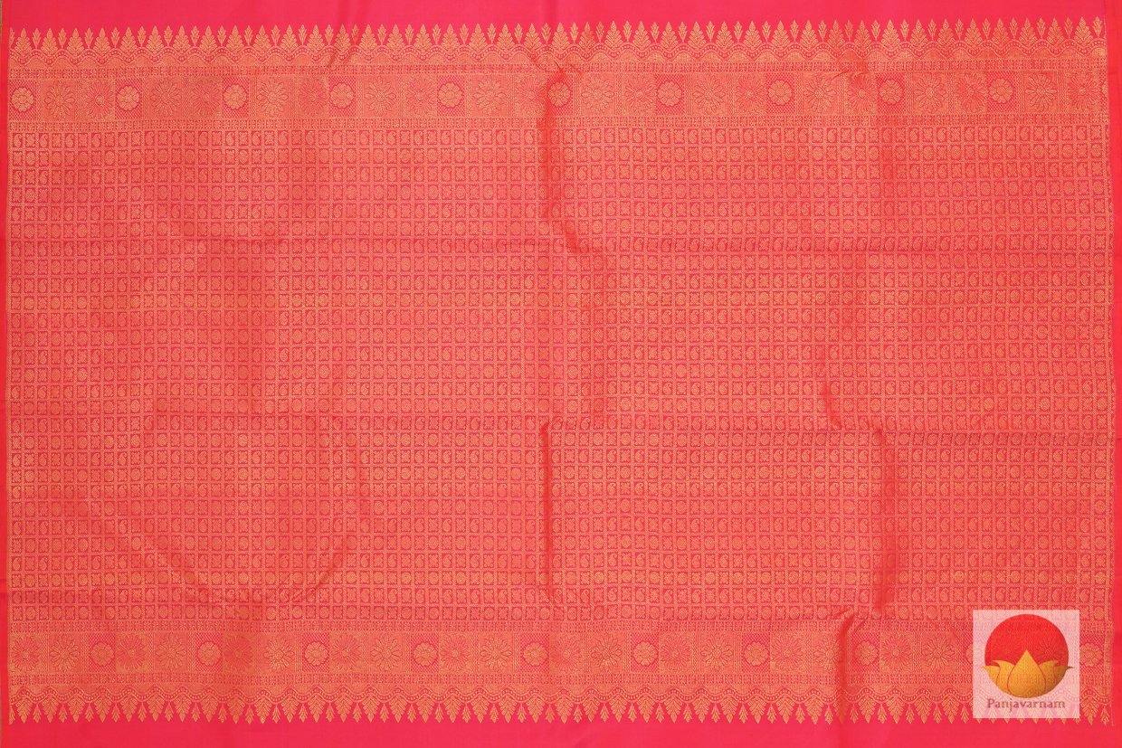 Kanchipuram Silk Saree - Handwoven Pure Silk - Pure Zari - PV SRI 1120 - Archives - Silk Sari - Panjavarnam