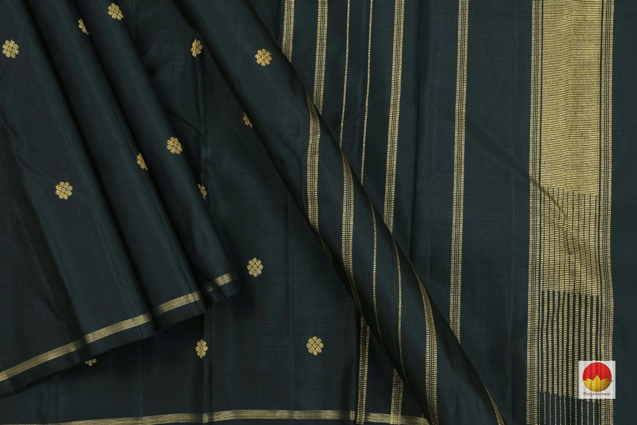 body, border and pallu of kanchipuram silk saree