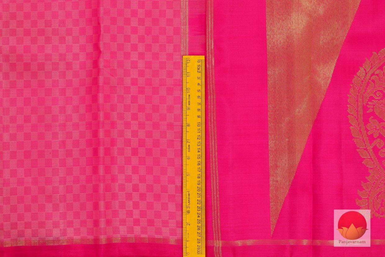 Kanchipuram Silk Saree - Handwoven Pure Silk - Pure Zari - PV SRI 1268 - Archives - Silk Sari - Panjavarnam