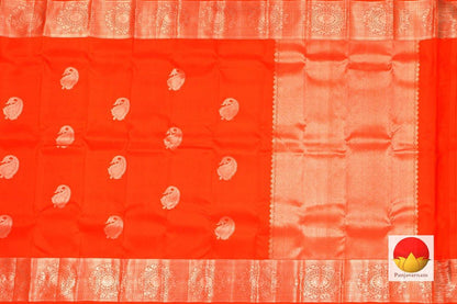 Kanchipuram Silk Saree - Handwoven Pure Silk - Pure Zari - PV SRI 1286 - Archives - Silk Sari - Panjavarnam