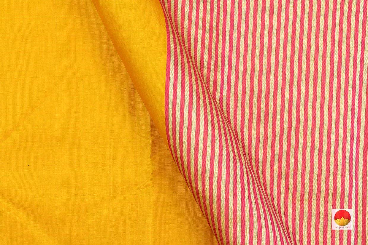Kanchipuram Silk Saree - Handwoven Pure Silk - Pure Zari - PV SRI 1740 - Silk Sari - Panjavarnam