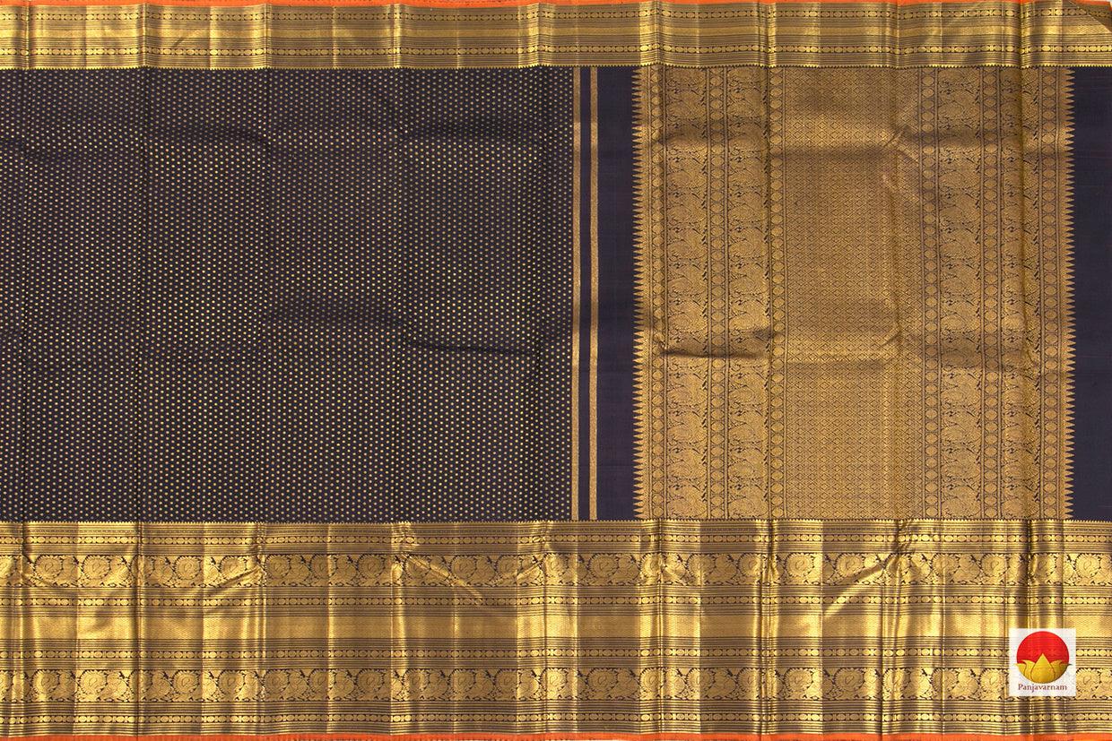 Kanchipuram Silk Saree - Handwoven Pure Silk - Pure Zari - PV SRI 2022 - Silk Sari - Panjavarnam
