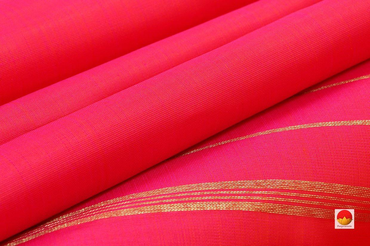Kanchipuram Silk Saree - Handwoven Pure Silk - Pure Zari - PV SRI 2116 - Archives - Silk Sari - Panjavarnam