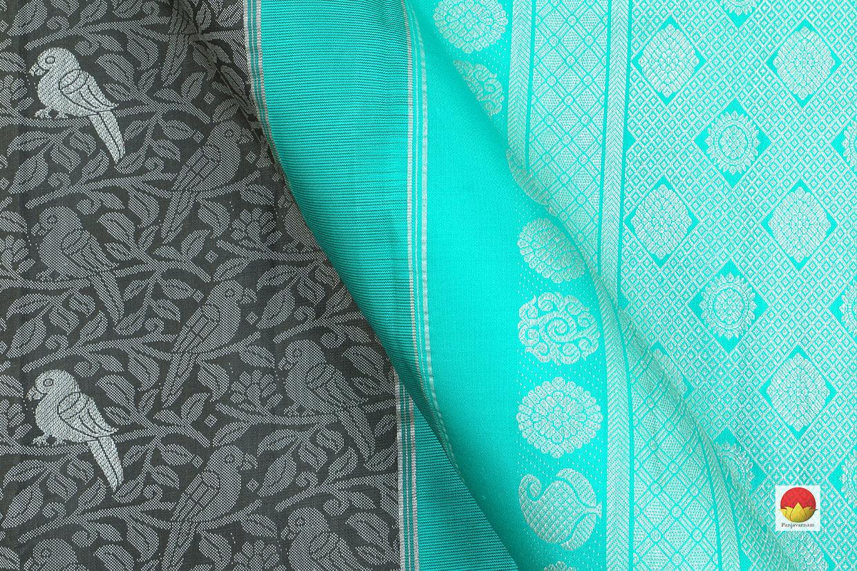 Kanchipuram Silk Saree - Handwoven Pure Silk - Pure Zari - PV SRI 2239 - Archives - Silk Sari - Panjavarnam