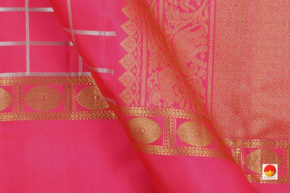 Kanchipuram Silk Saree - Handwoven Pure Silk - Pure Zari - PV SRI 2339 - Silk Sari - Panjavarnam
